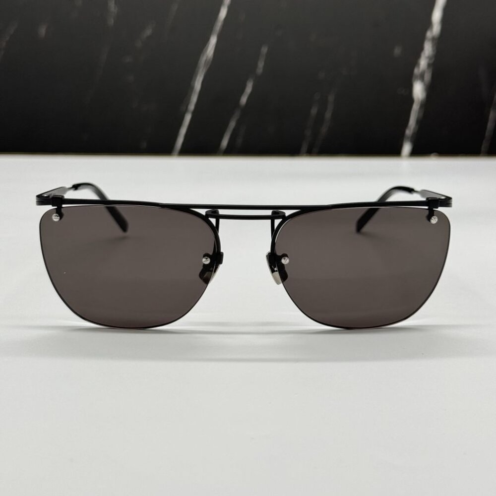 NEW SAINT LAURENT SL600 001 BLACK UNISEX SUNGLASSES SAINT LAURENT SL600 001 - Picture 4 of 14